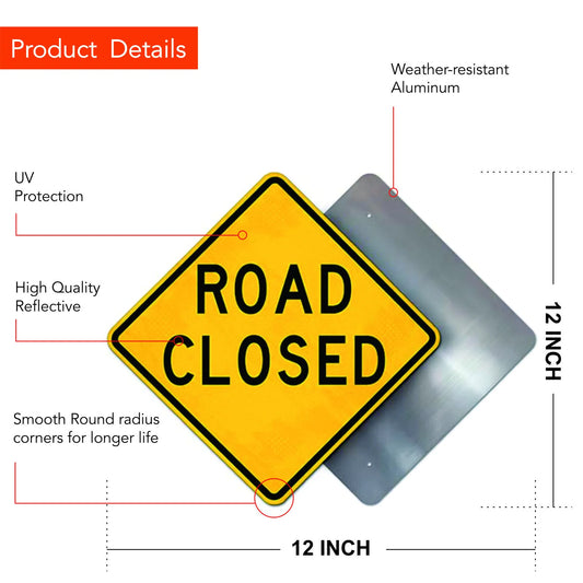 Road Close Sign-2