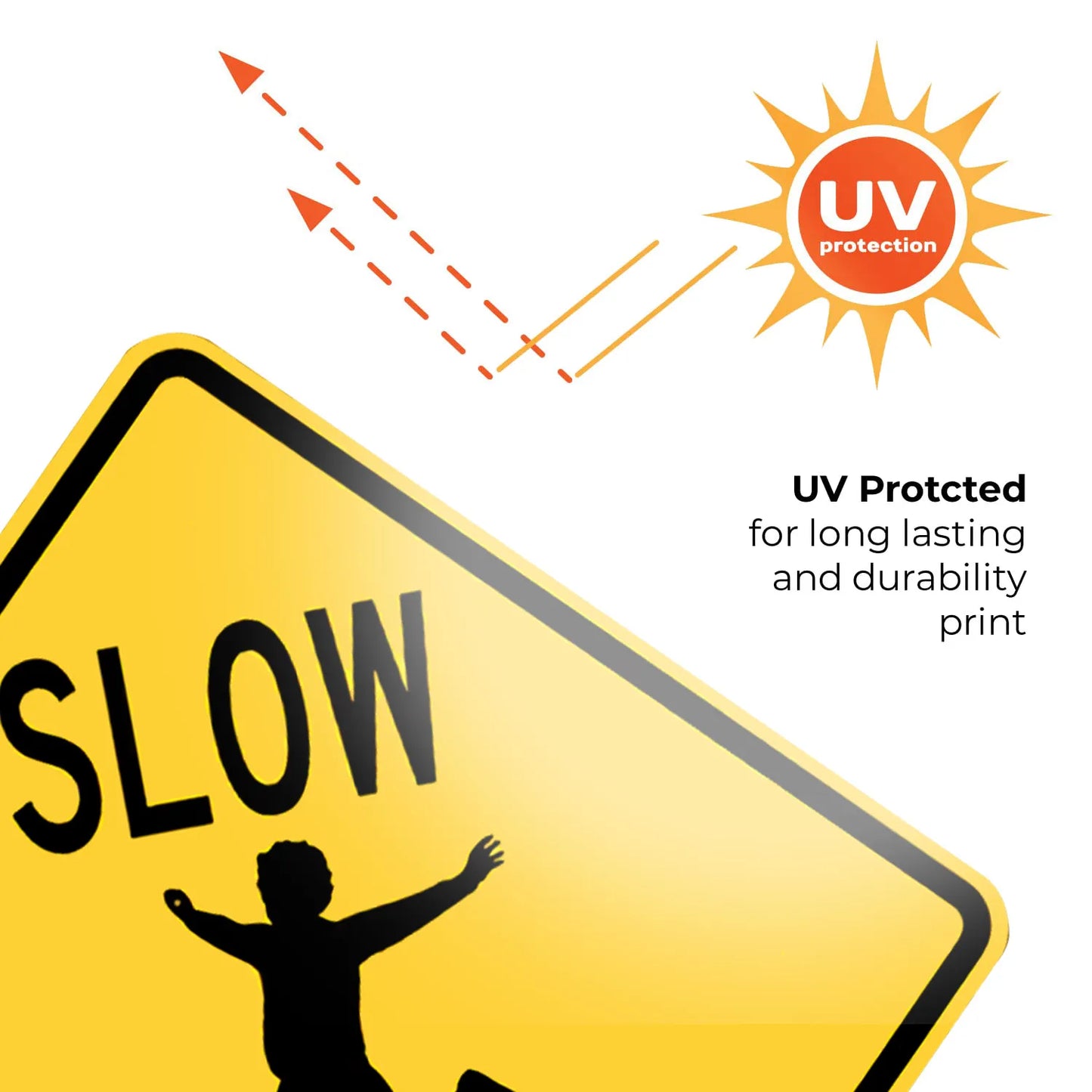 Slow Children Playing Sign-4