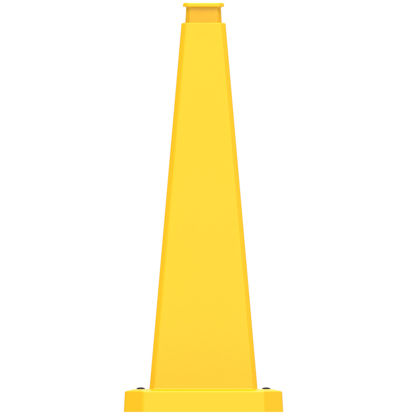 28Inch 4-Sided Message Cone, No Printing 6PCS