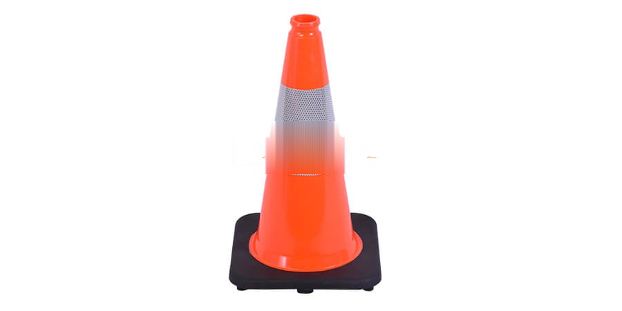 18” PVC Traffic Cone