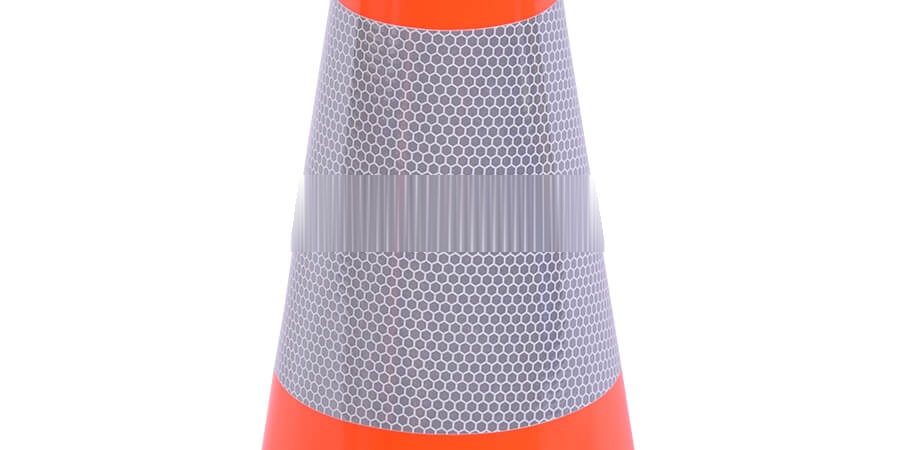 18” PVC Traffic Cone