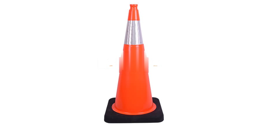 28” Wide Body PVC Traffic Cone