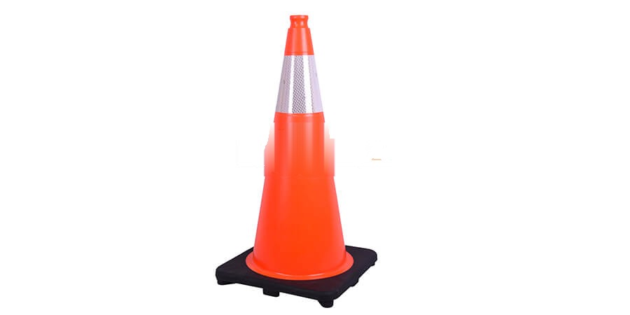 28” Wide Body PVC Traffic Cone
