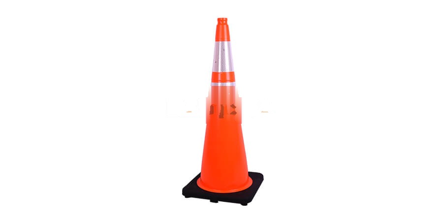 36” Wide Body PVC Traffic Cone