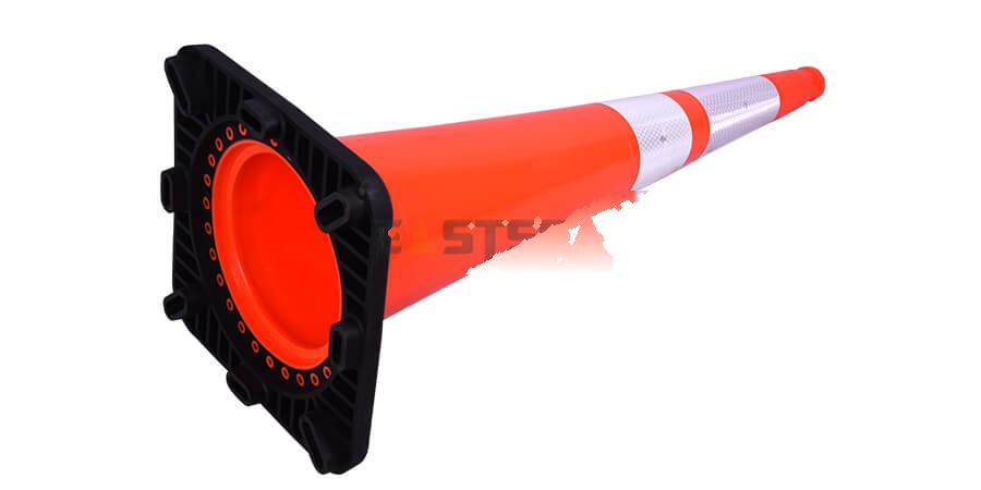 36” Slim Body PVC Traffic Cone