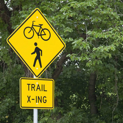 Bicycle Crossing Sign-4