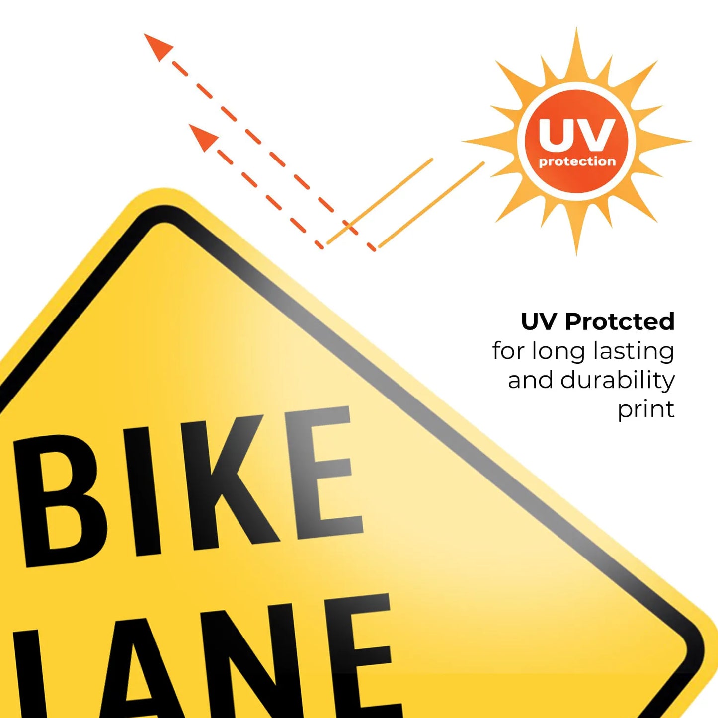 Bike Lane Ends Sign-3