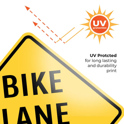 Bike Lane Ends Sign-3
