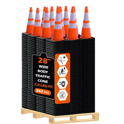 Wide Body MUTCD Traffic Cone