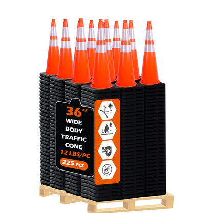 Wide Body MUTCD Traffic Cone