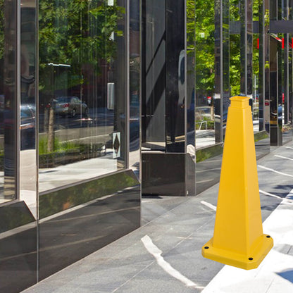 28Inch 4-Sided Message Cone, No Printing 6PCS