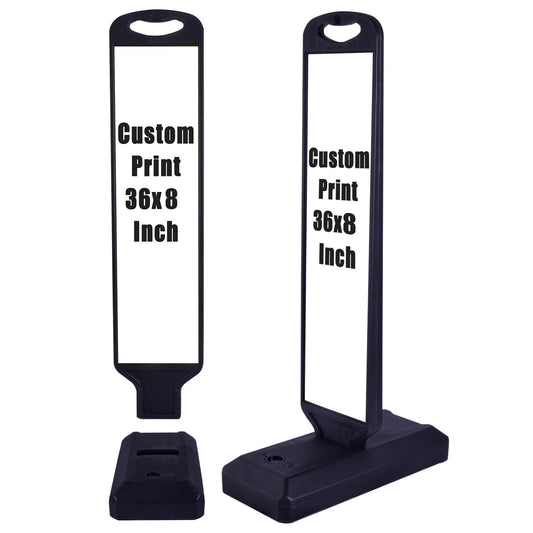 Sign Board 32x8Inch Custom Print